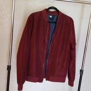 Burgundy jacket